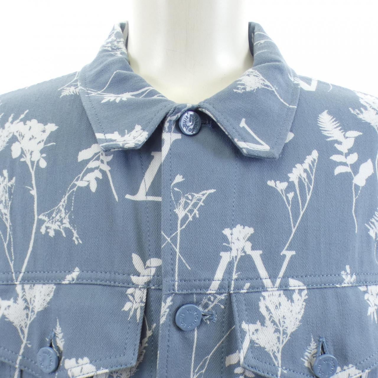 ルイヴィトン LOUIS VUITTON DNAリーフデニムジャケット HNA59WNF1 デニムジャケット