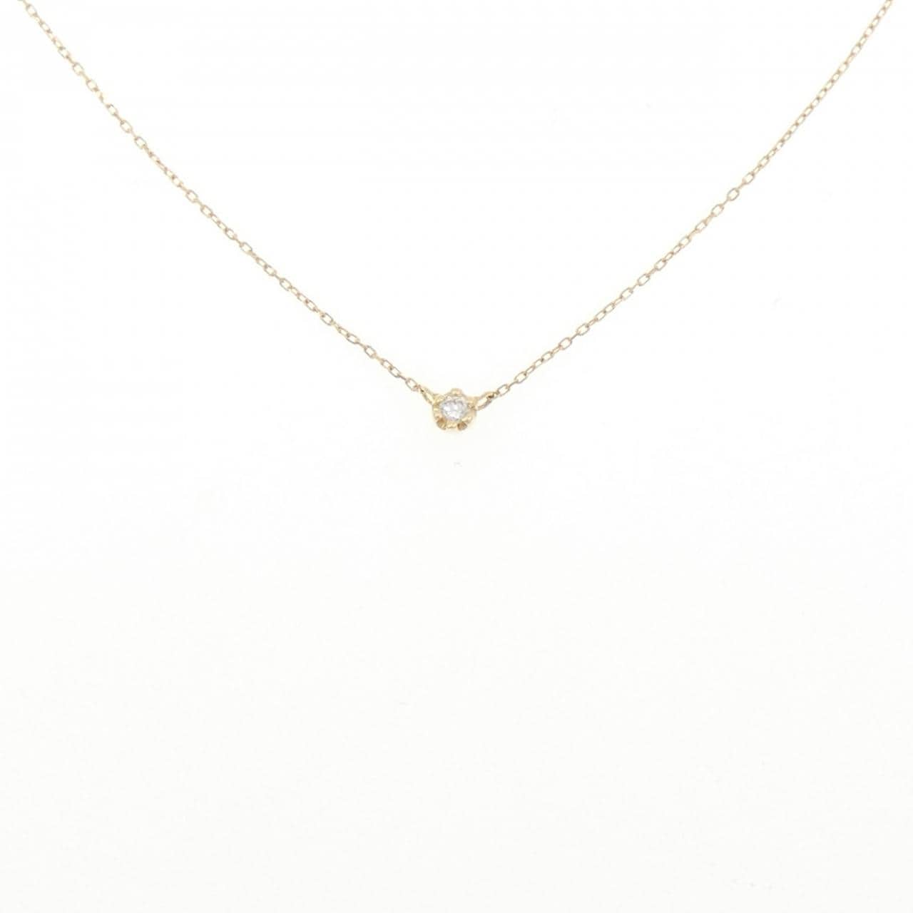 エテ ダイヤモンド ネックレス 0.03CT