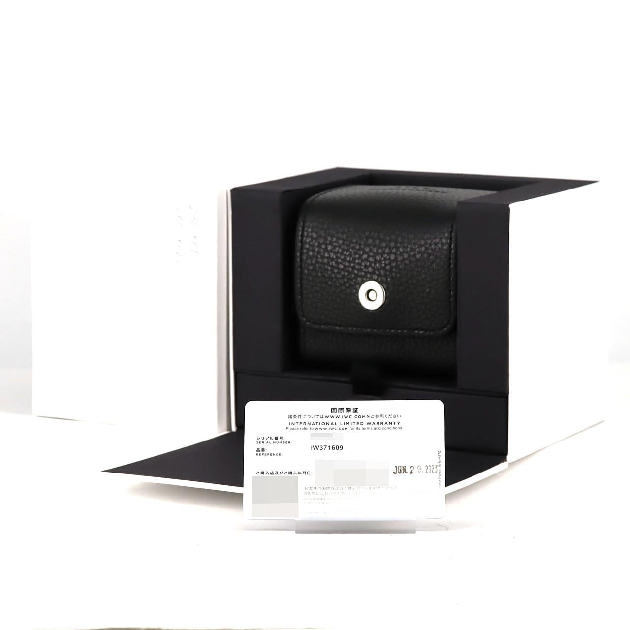 IWC ポルトギーゼクロノグラフ IW371609 SS 自動巻