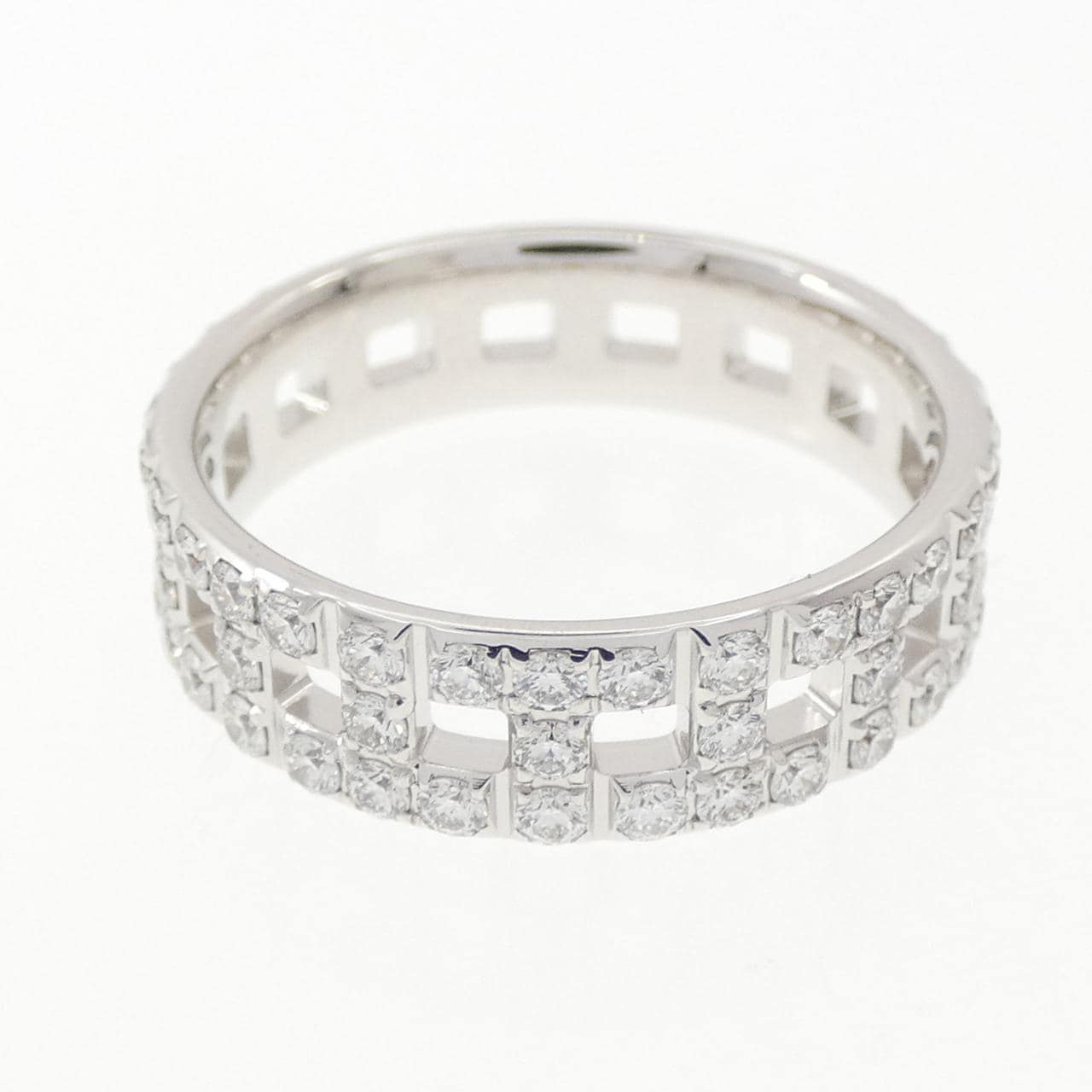 ティファニー Tトゥルー ワイド リング 0.99CT