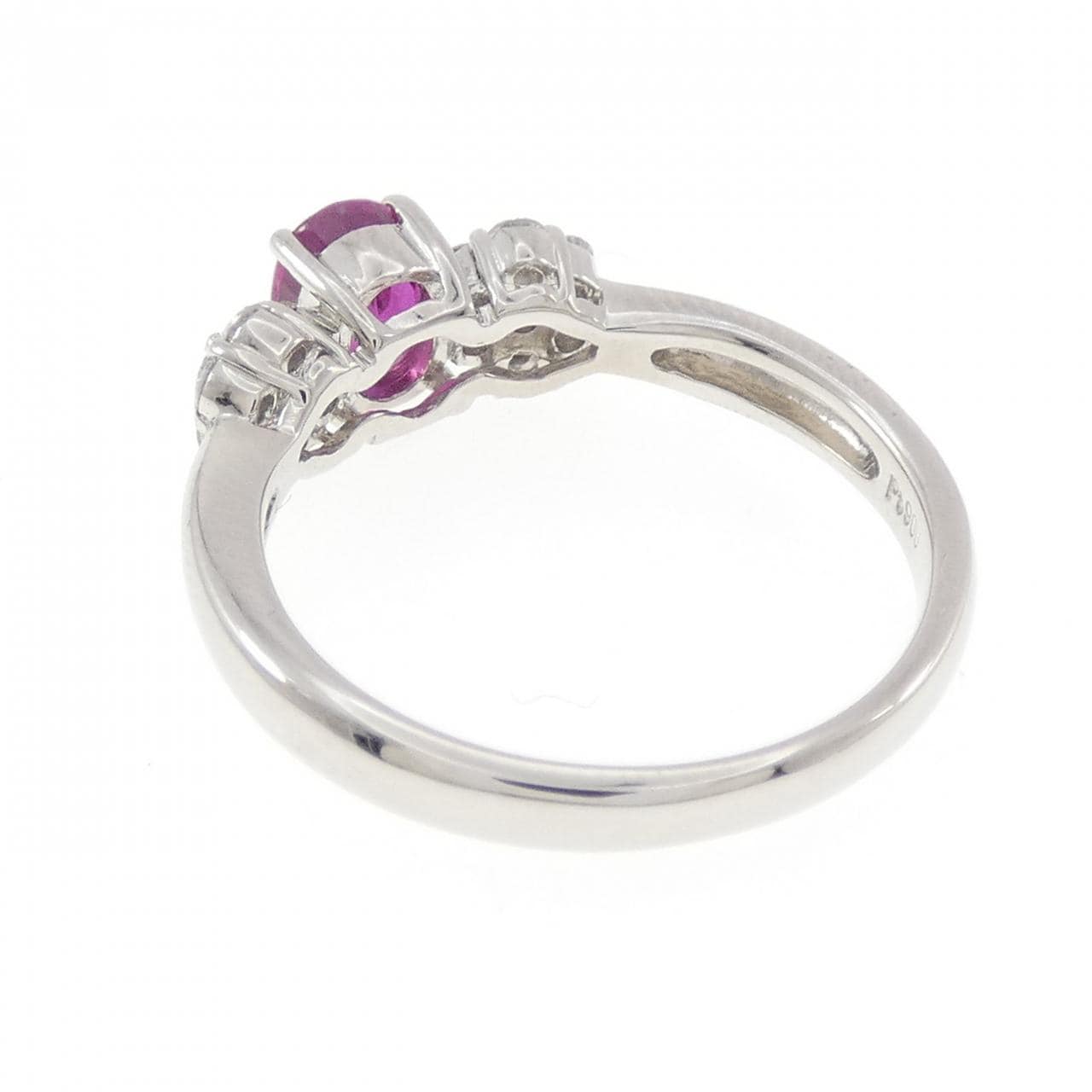 PT900 ルビー リング 0.88CT