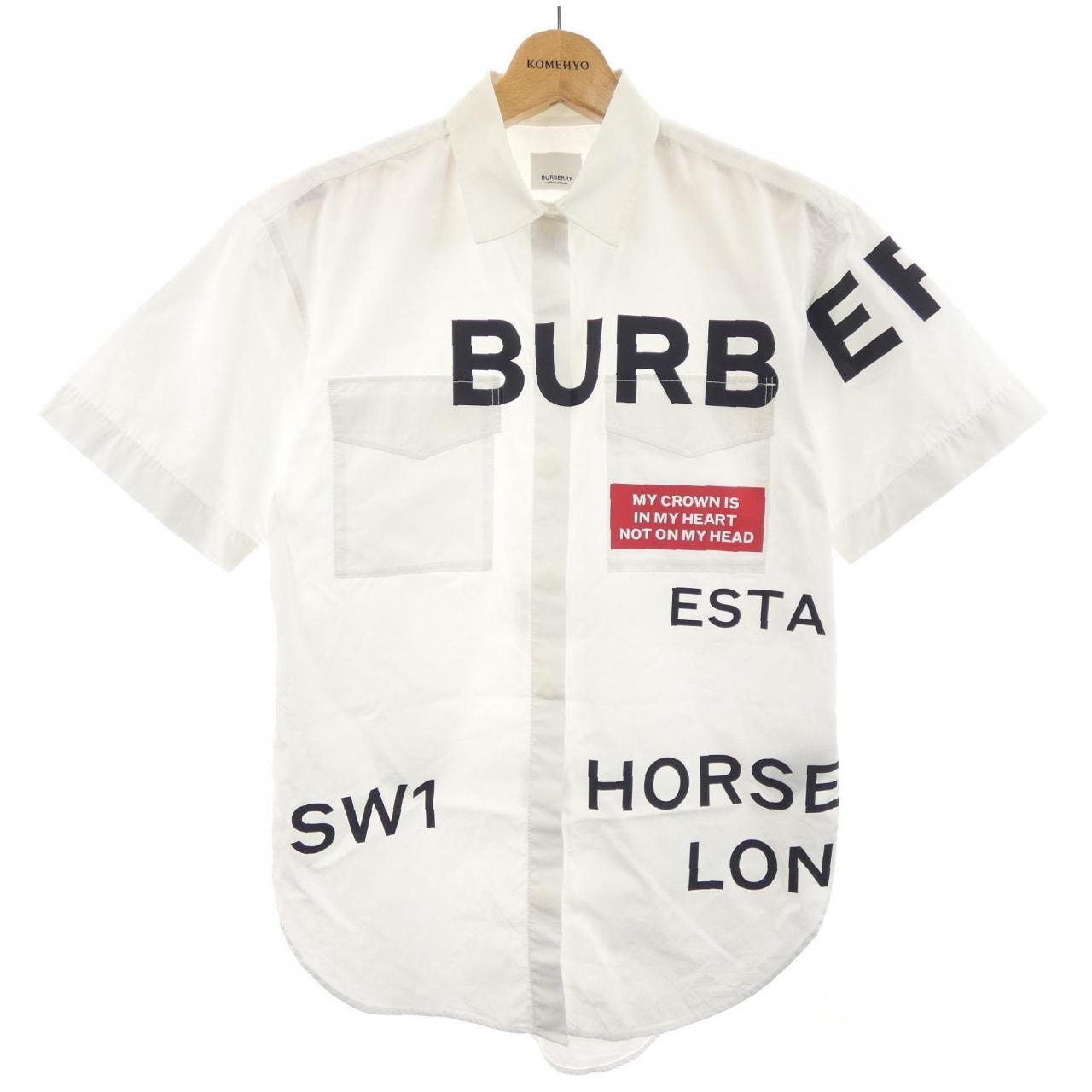 バーバリー BURBERRY 80142201 S／Sシャツ