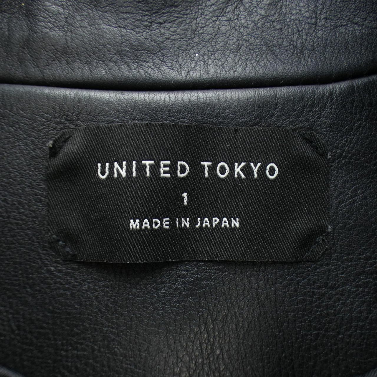 United Tokyo UNITED TOKYO皮革騎士夾克
