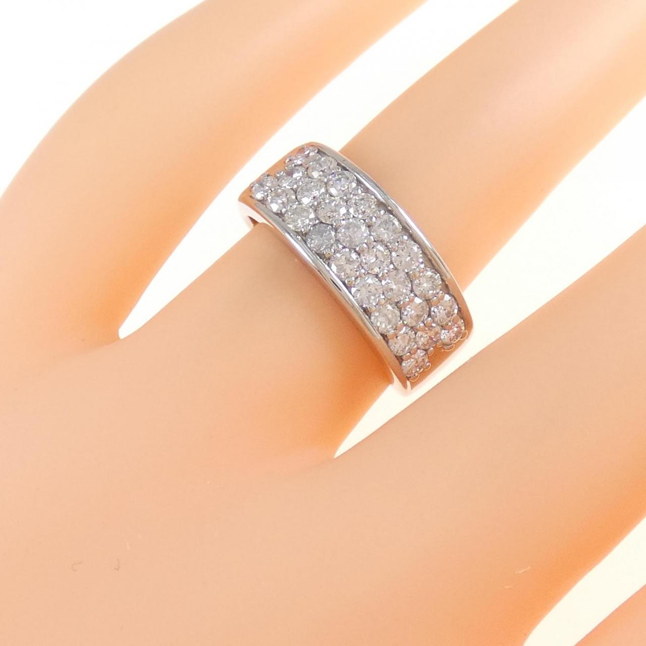 PT パヴェ ダイヤモンド リング 1.06CT | www.jarussi.com.br