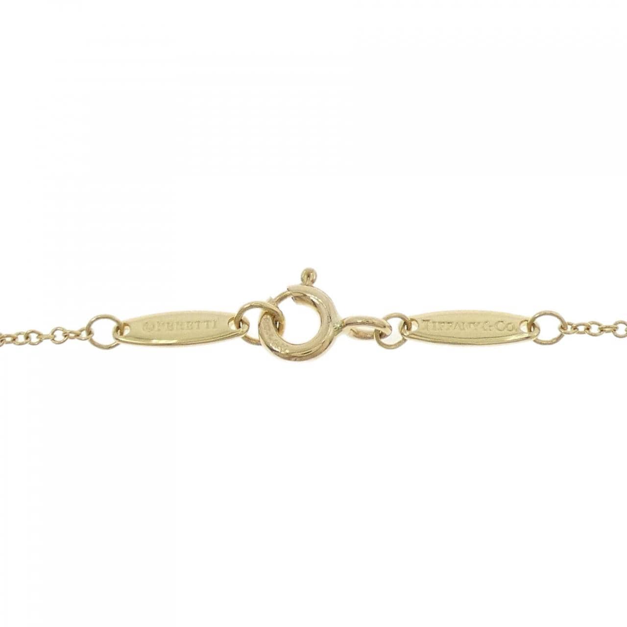 ティファニー バイザヤード ネックレス 0.25CT H VS2 3EXT