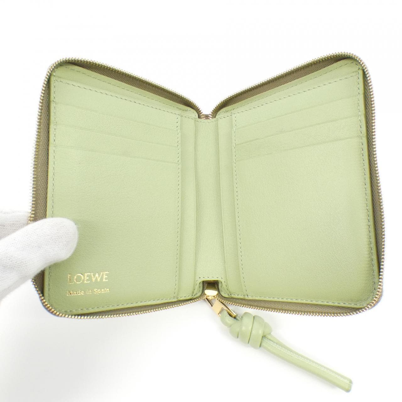 Loewe Knot Compact Zip Wallet CEM1CWZX01 Wallet