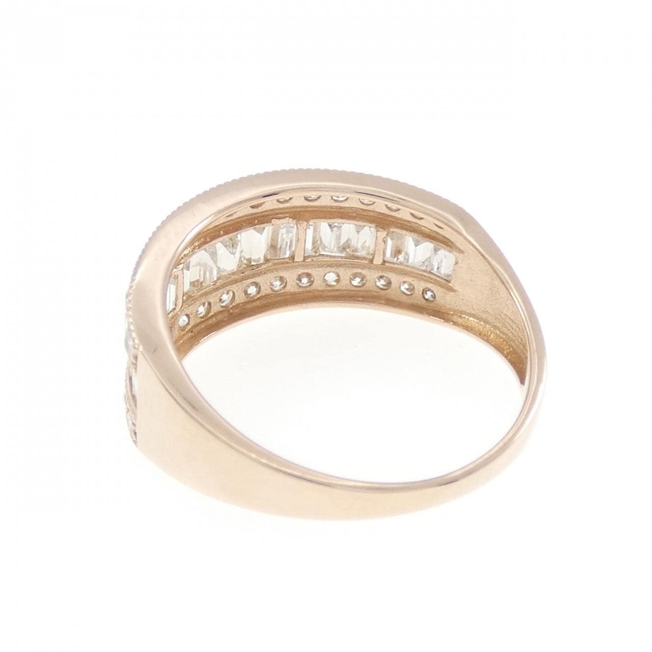 K18PG ダイヤモンド リング 1.00CT