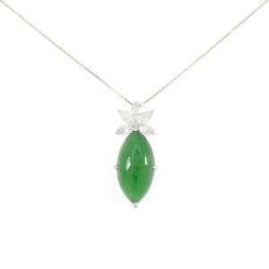 PT900/PT850 ヒスイ ネックレス 5.26CT