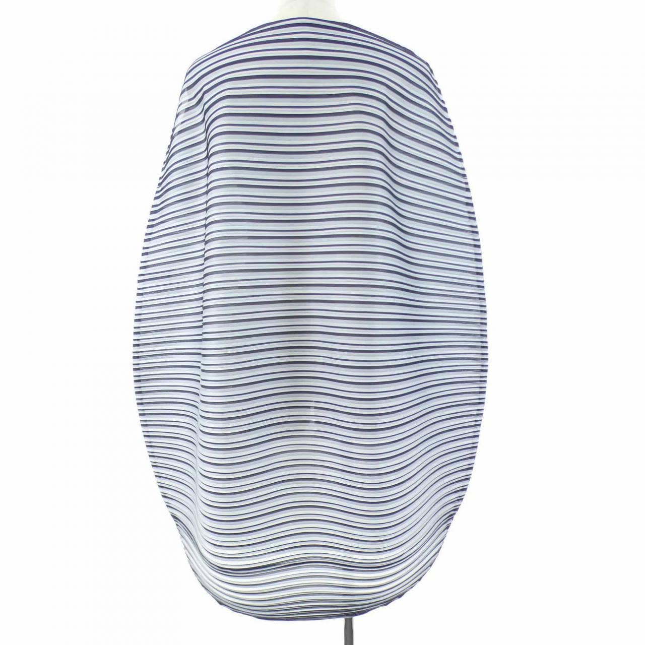 プリーツプリーズ PLEATS PLEASE 2022 サークルシルエット ボーダー PP21-JT232 7577033 トップス