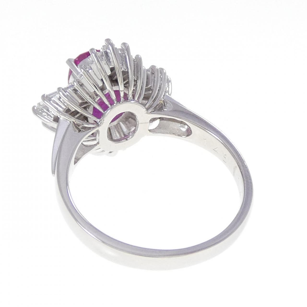 PT900 ルビー リング 1.46CT