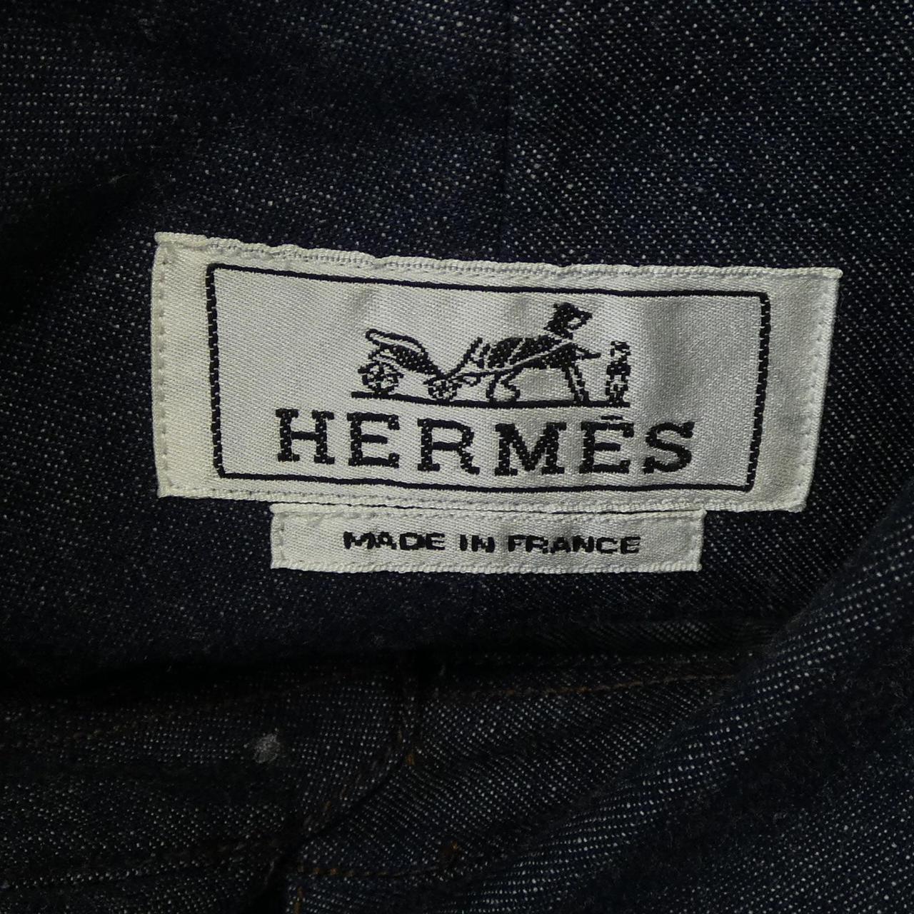 エルメス HERMES *41-5620 S／Sシャツ