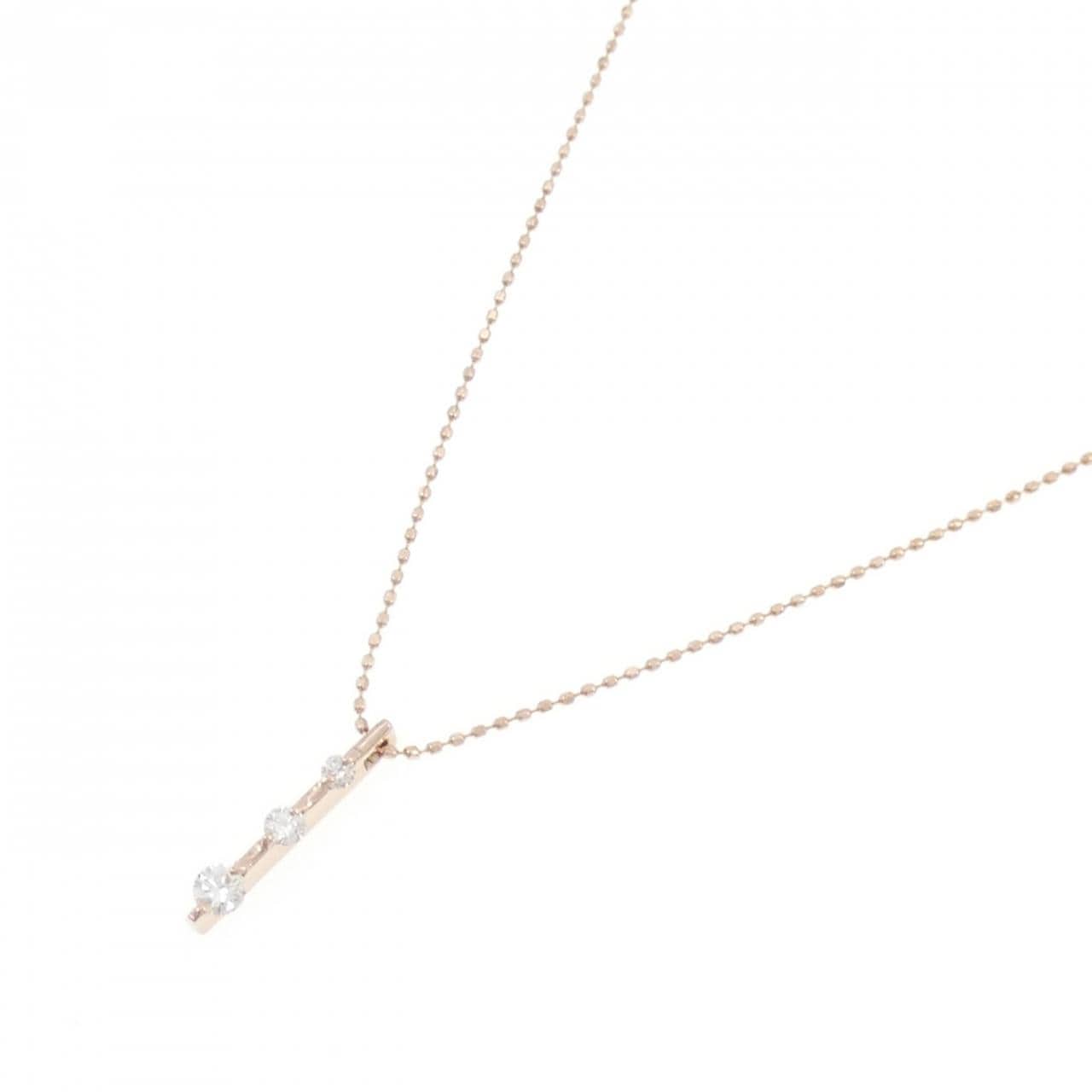 セイレーン　アズーロ ダイヤモンド ネックレス 0.18CT