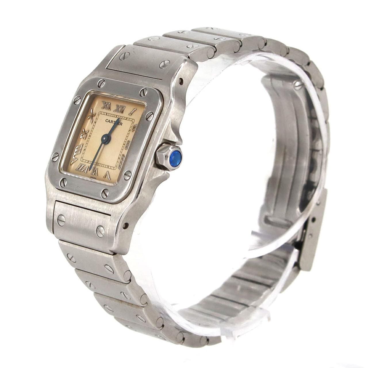 【ノーメンテナンス還元価格】カルティエ サントスガルベSM W20024D6 SS クォーツ