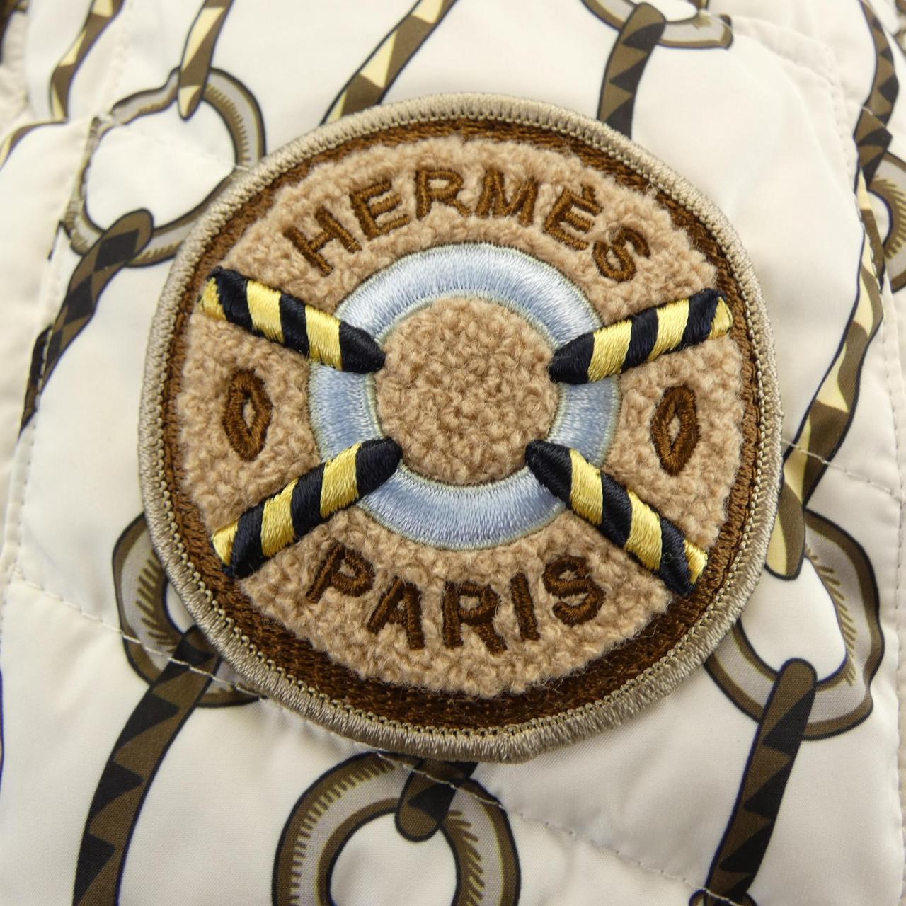 エルメス HERMES FIGURE ARTISTIQUE CORDE 3H0171D2 ダウンジャケット