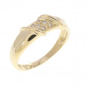 K18YG ダイヤモンド リング 0.03CT