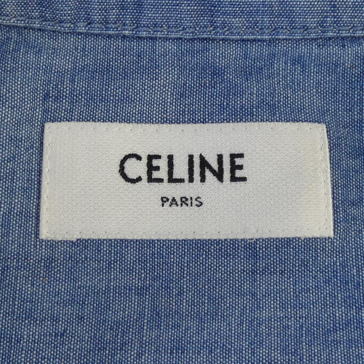 セリーヌ CELINE スカウト シャツ / コットンデニム RC0LZ2N68 S／Sシャツ