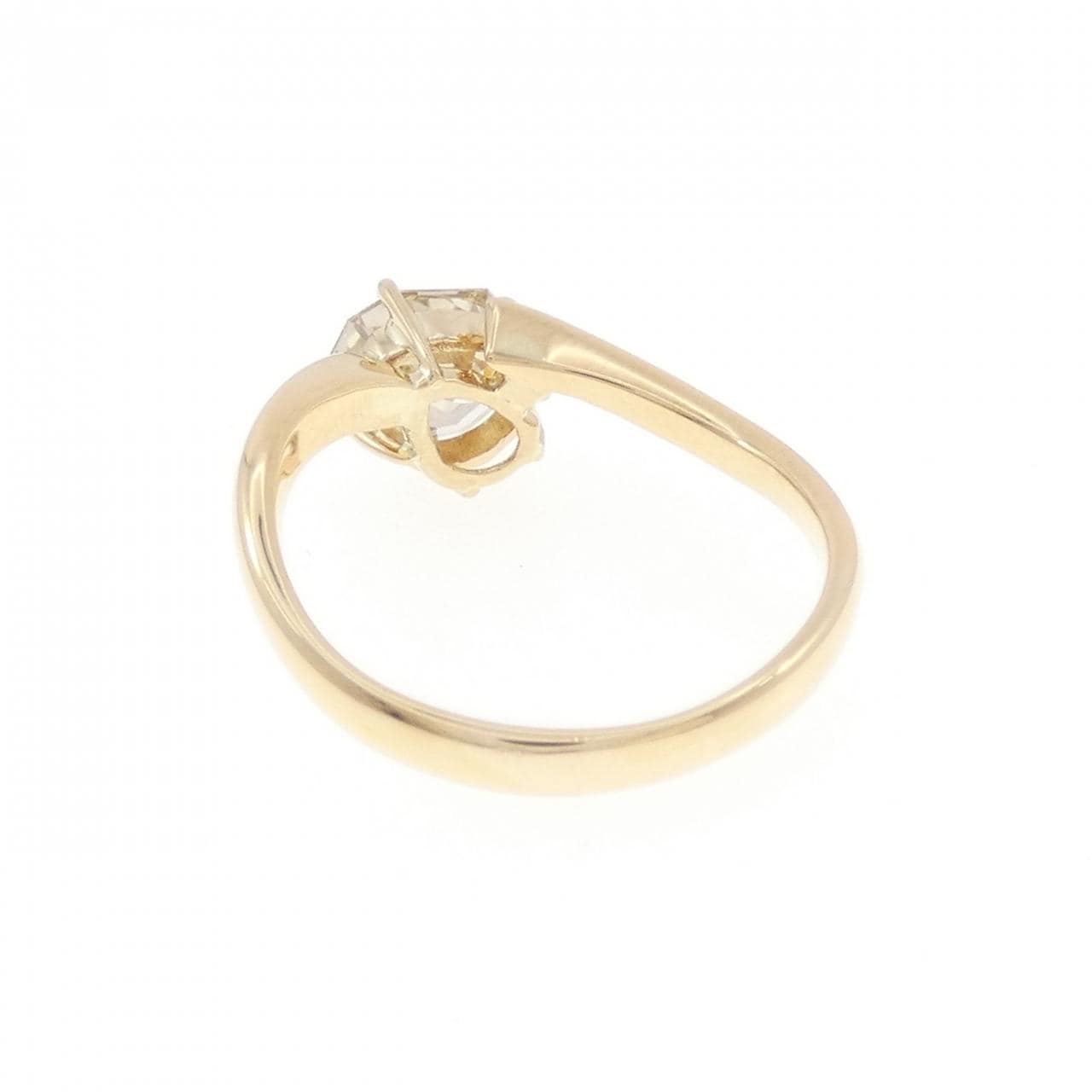 K18YG ダイヤモンド リング 1.10CT