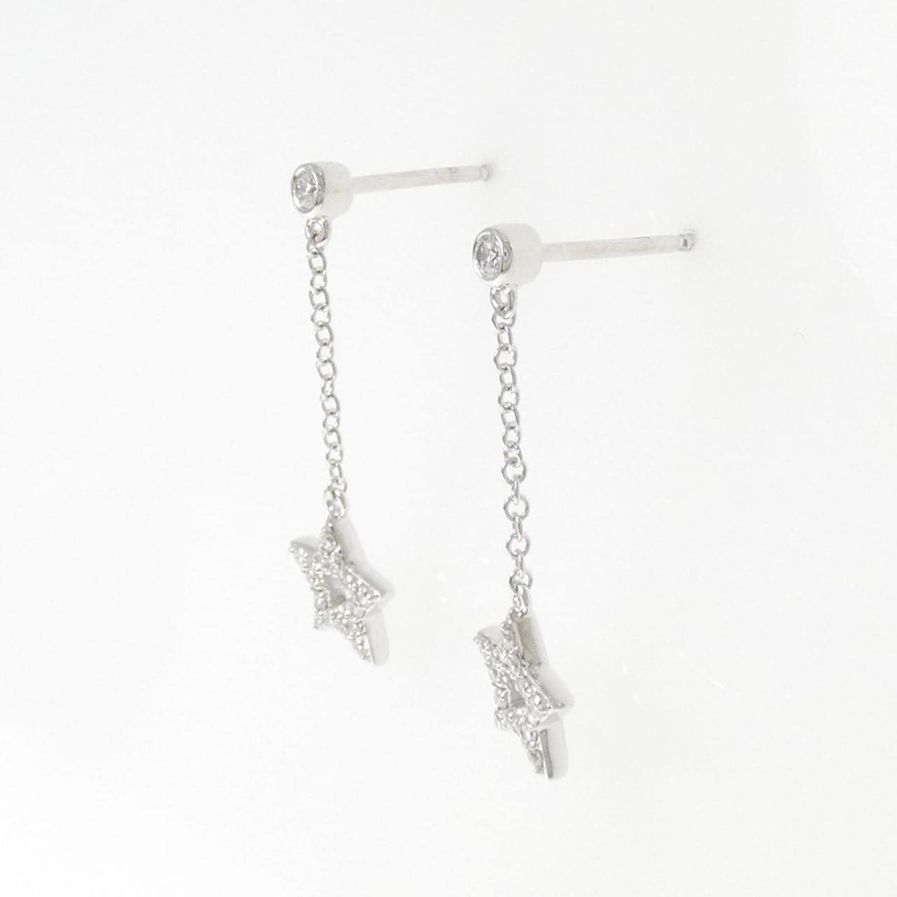 ポンテヴェキオ ダイヤモンド ピアス 0.25CT