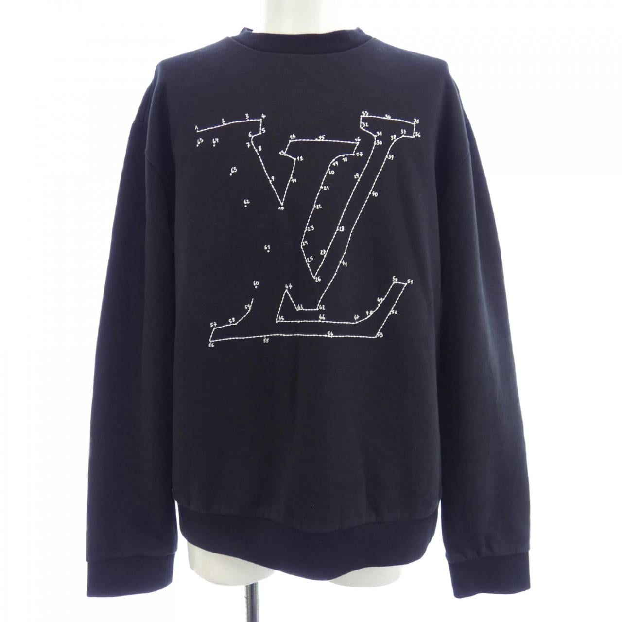 ルイヴィトン LOUIS VUITTON LVステッチプリントエンブロイダリー HJY21WFMC スウェット