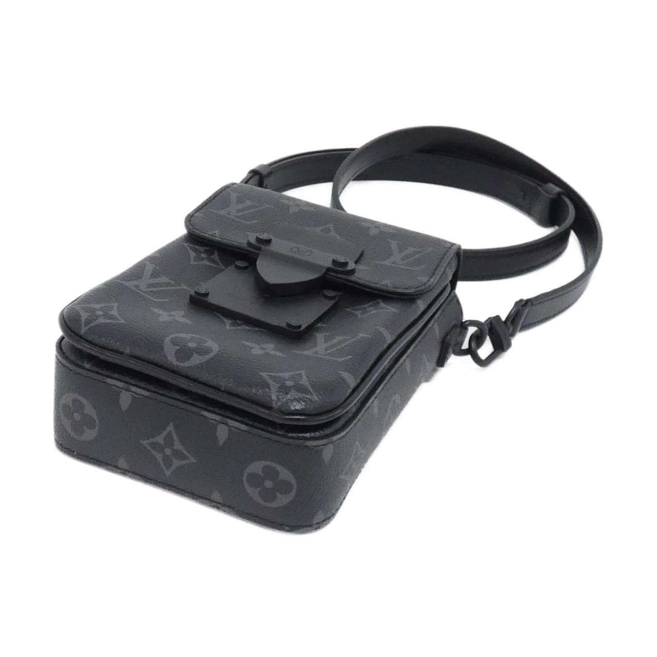 ルイヴィトン モノグラム エクリプス Sロック ヴェルティカル ウエアラブル ウォレット M82252 ショルダーバッグ