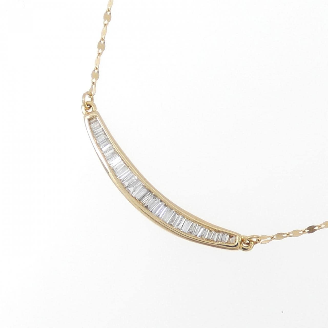 K18YG ダイヤモンド ネックレス 0.15CT