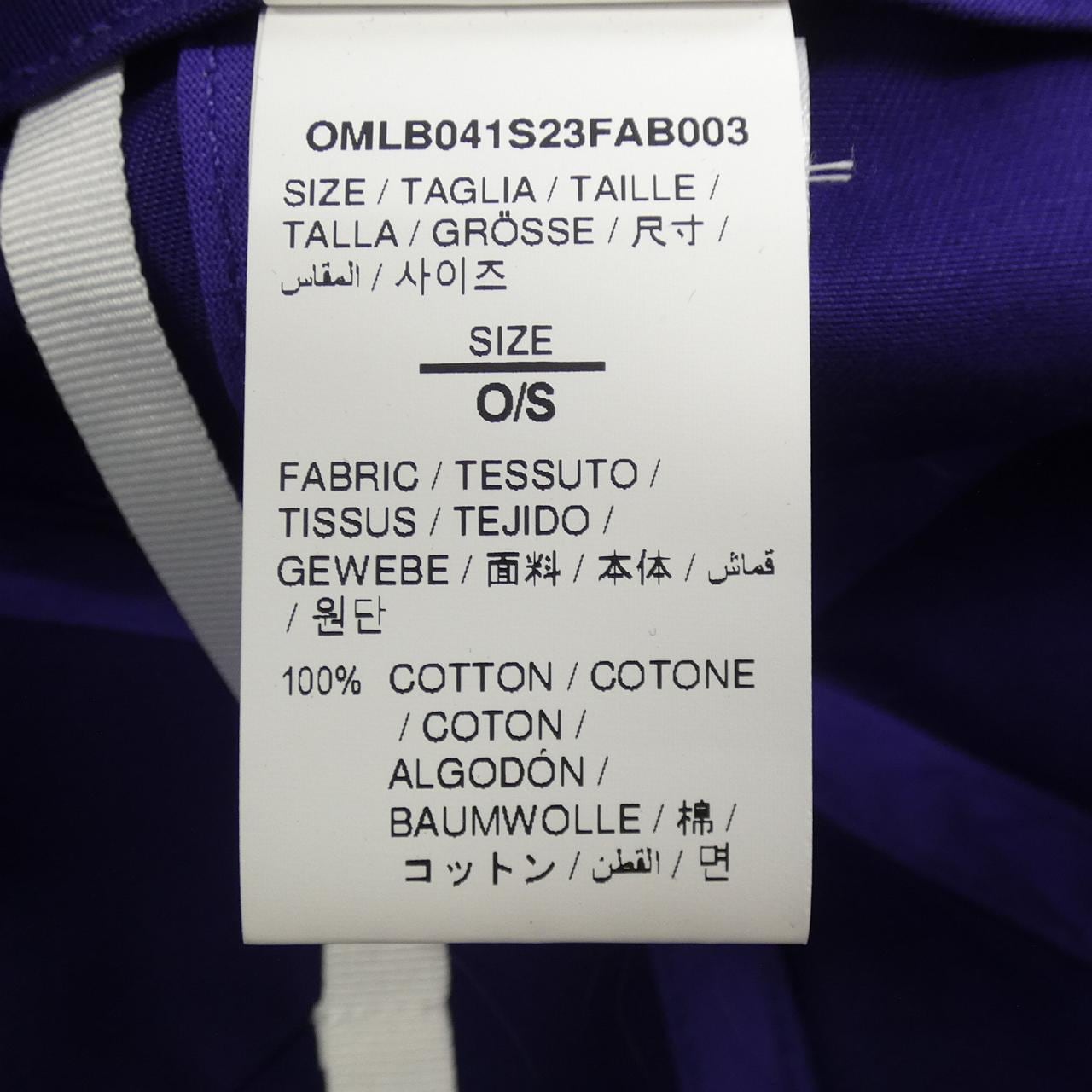 オフホワイト OFF-WHITE キャップ