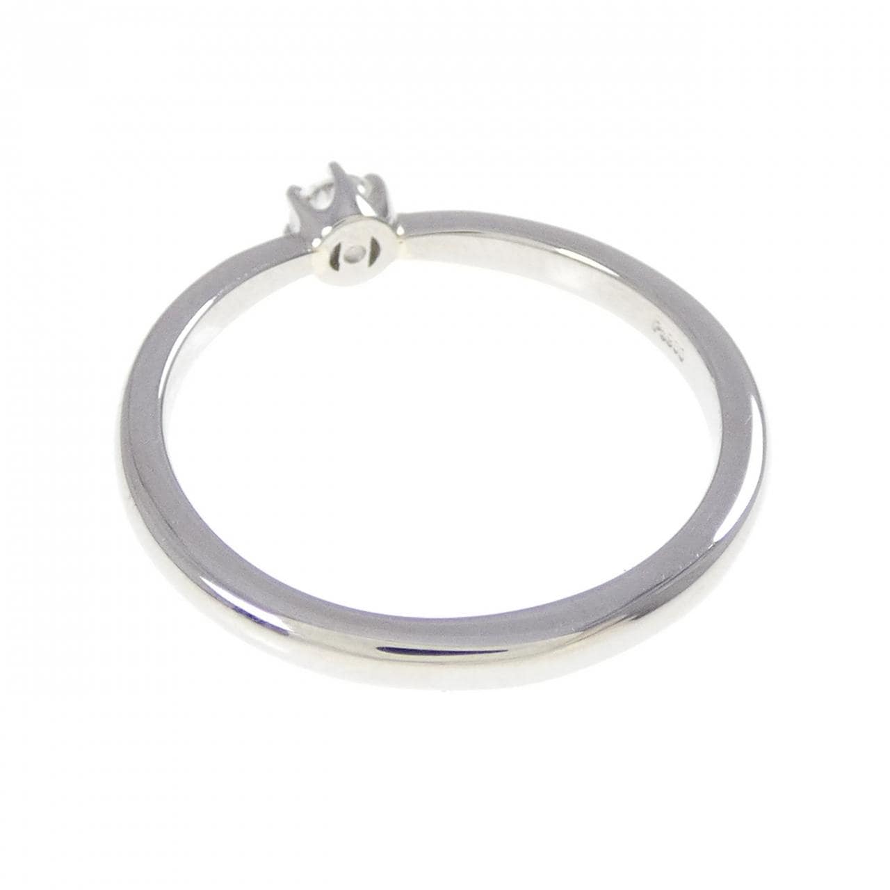 PT900单钻鑽石指，0.108克拉