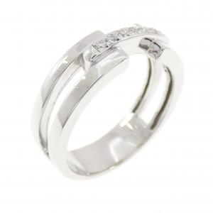 K18WG ダイヤモンド リング 0.05CT