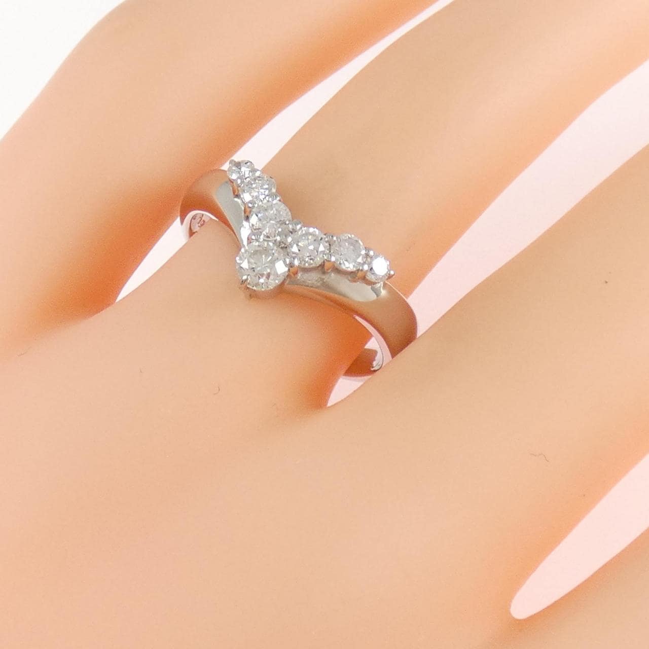 PT900 ダイヤモンド リング 0.50CT