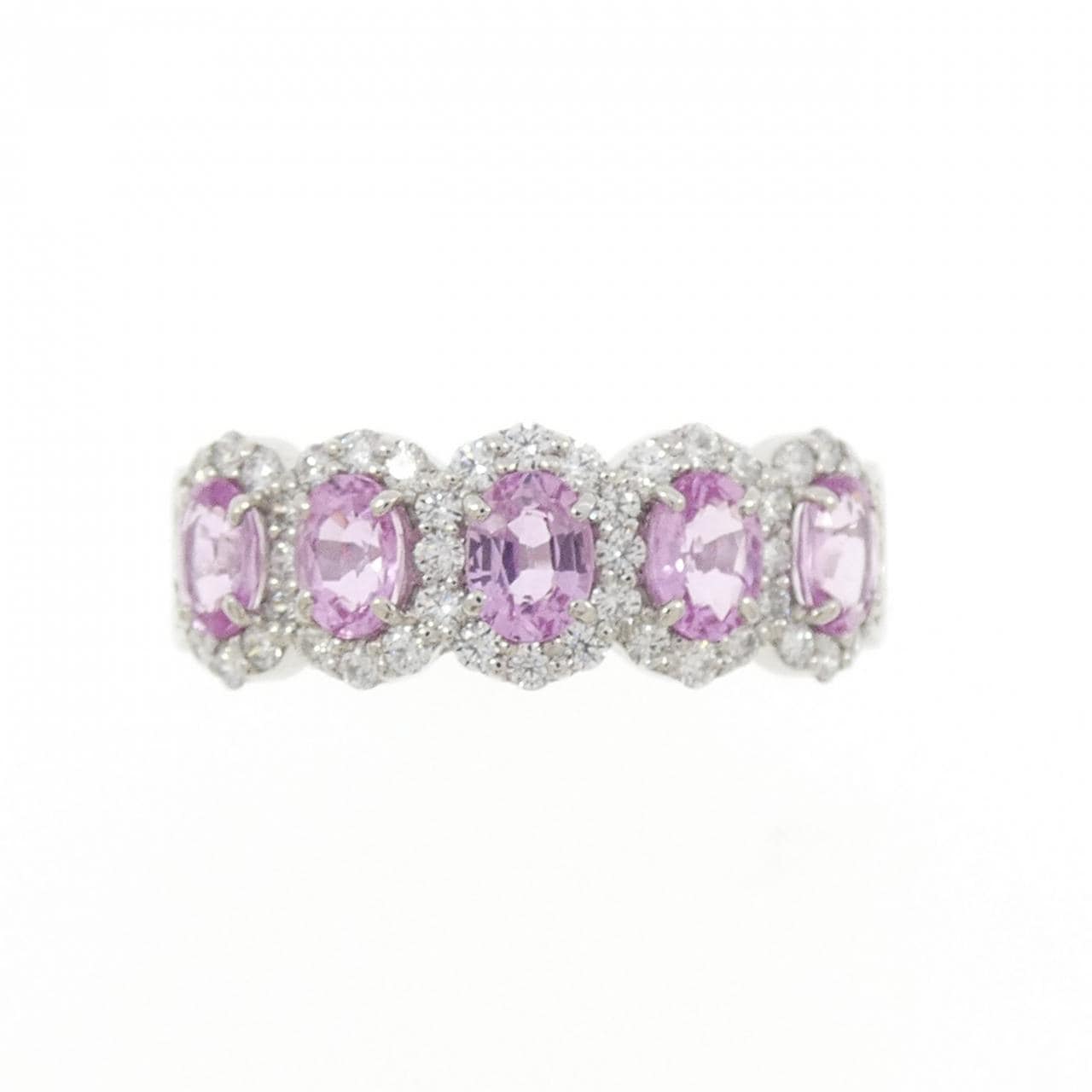 PT950 サファイヤ リング 1.14CT