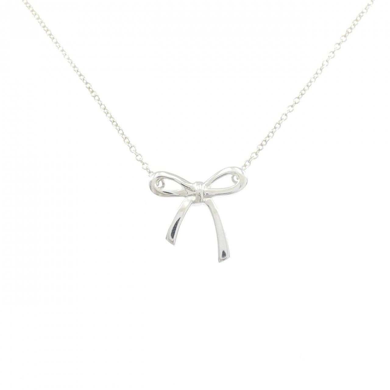 ティファニー ボウ ネックレス