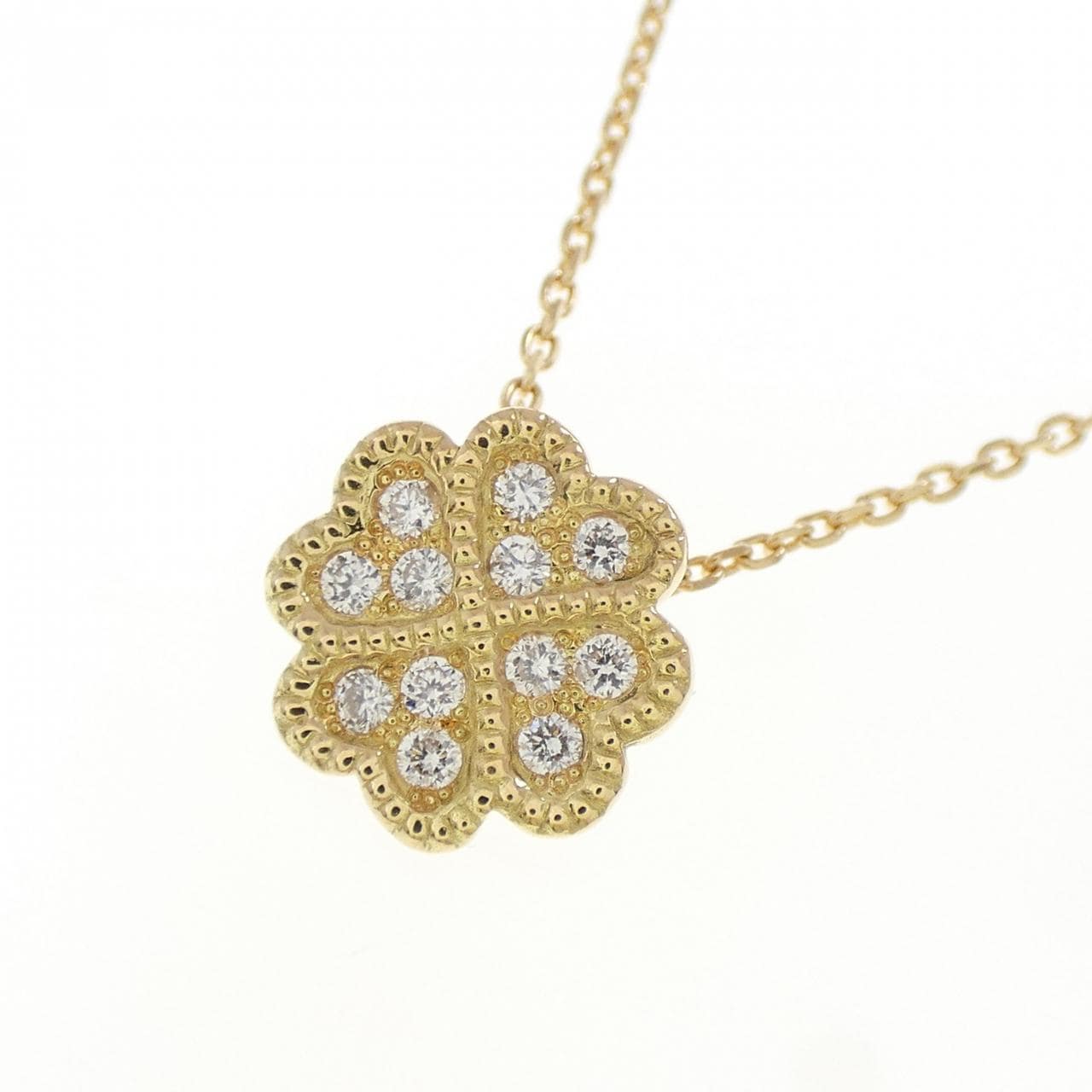 ギンザ タナカ ダイヤモンド ネックレス 0.10CT