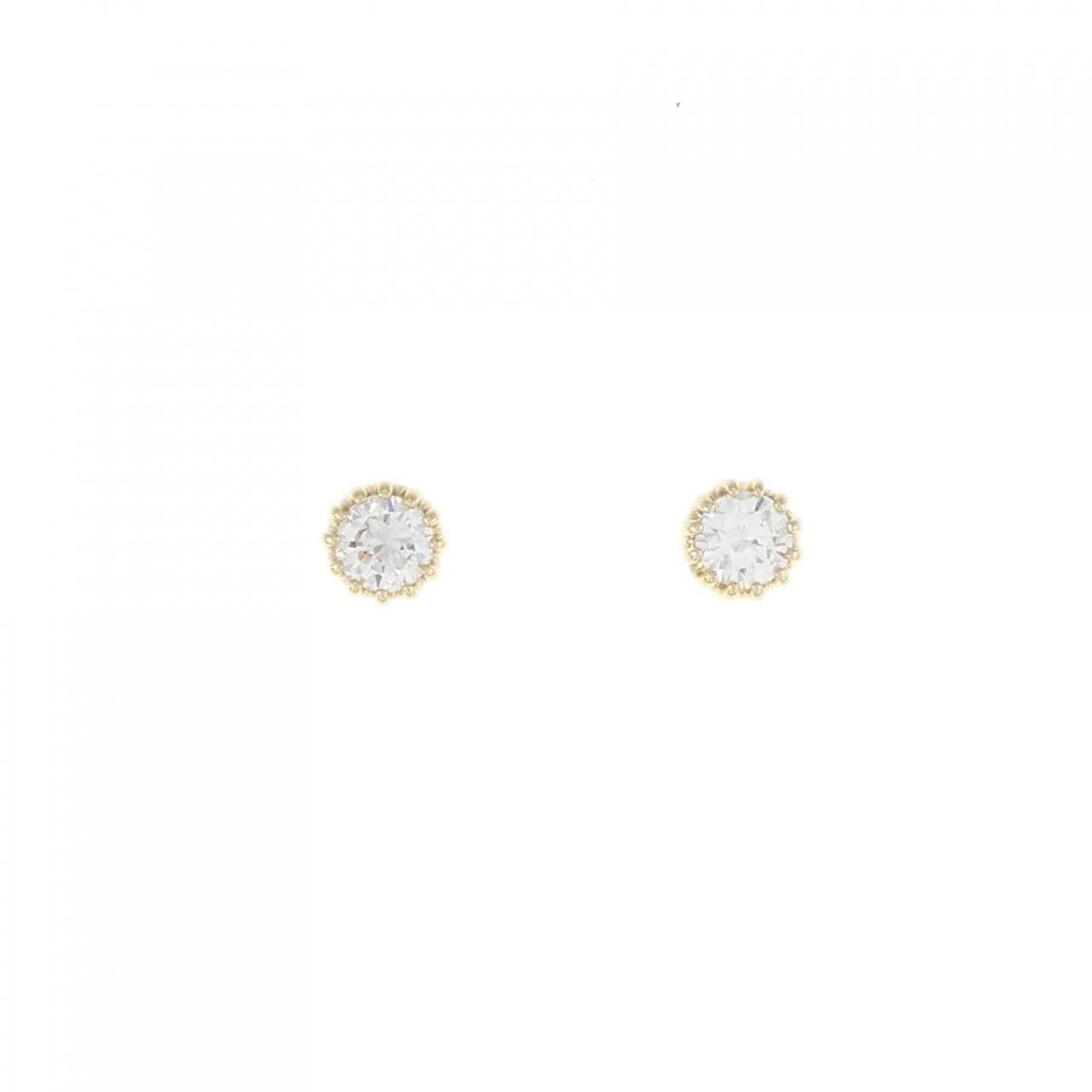 コメ兵｜【リメイク】K18YG/ST ダイヤモンド ピアス 0.211CT 0.231CT F