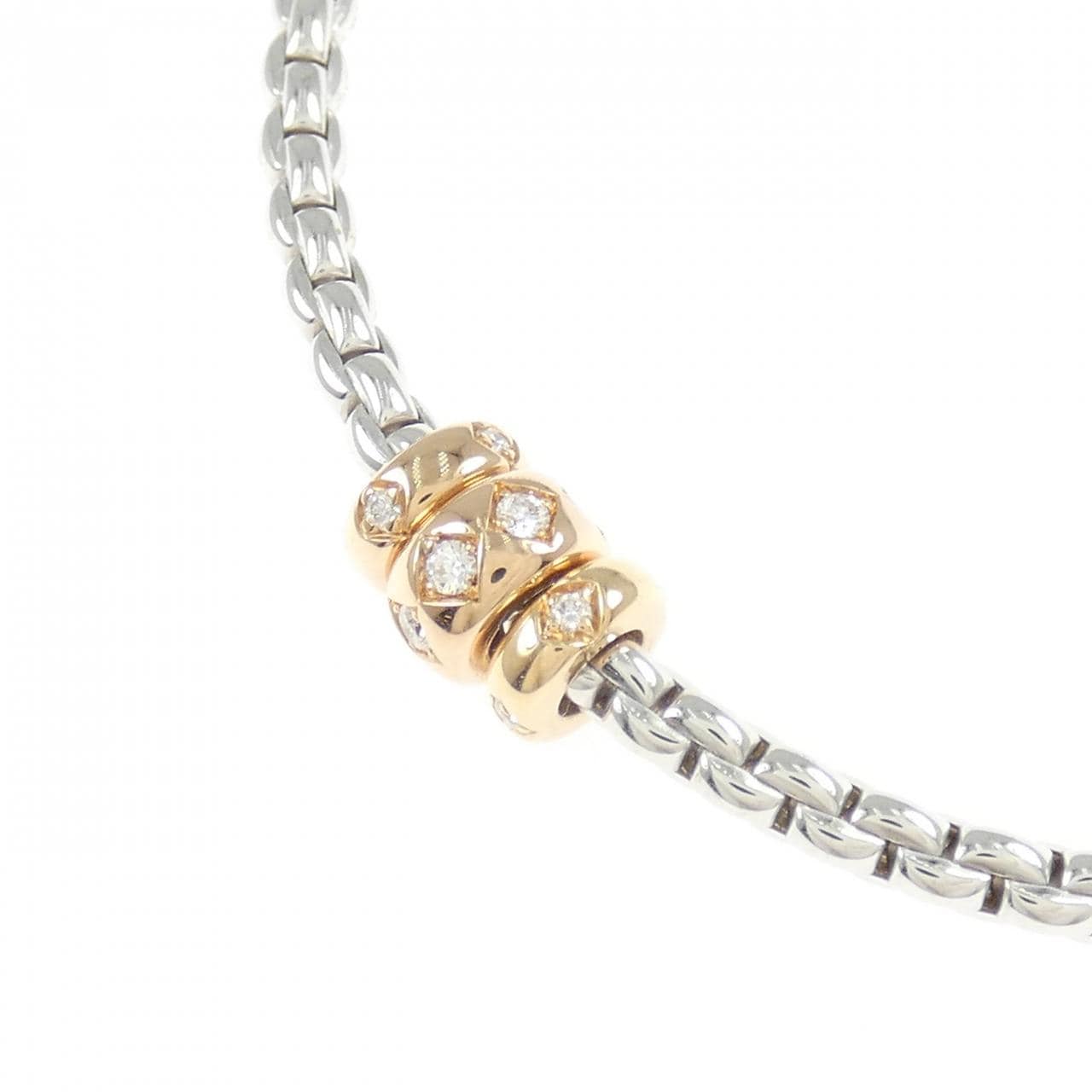 【新品】フォッペ ロンバス ネックレス 0.18CT