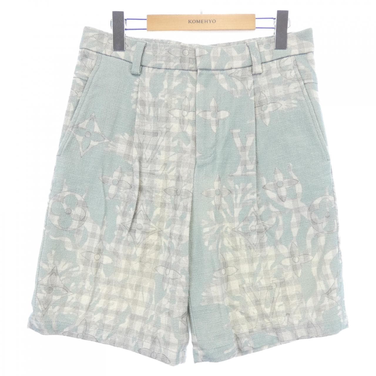 ルイヴィトン LOUIS VUITTON コットンブレンドテーラードショーツ HPP04WZO8 ショートパンツ