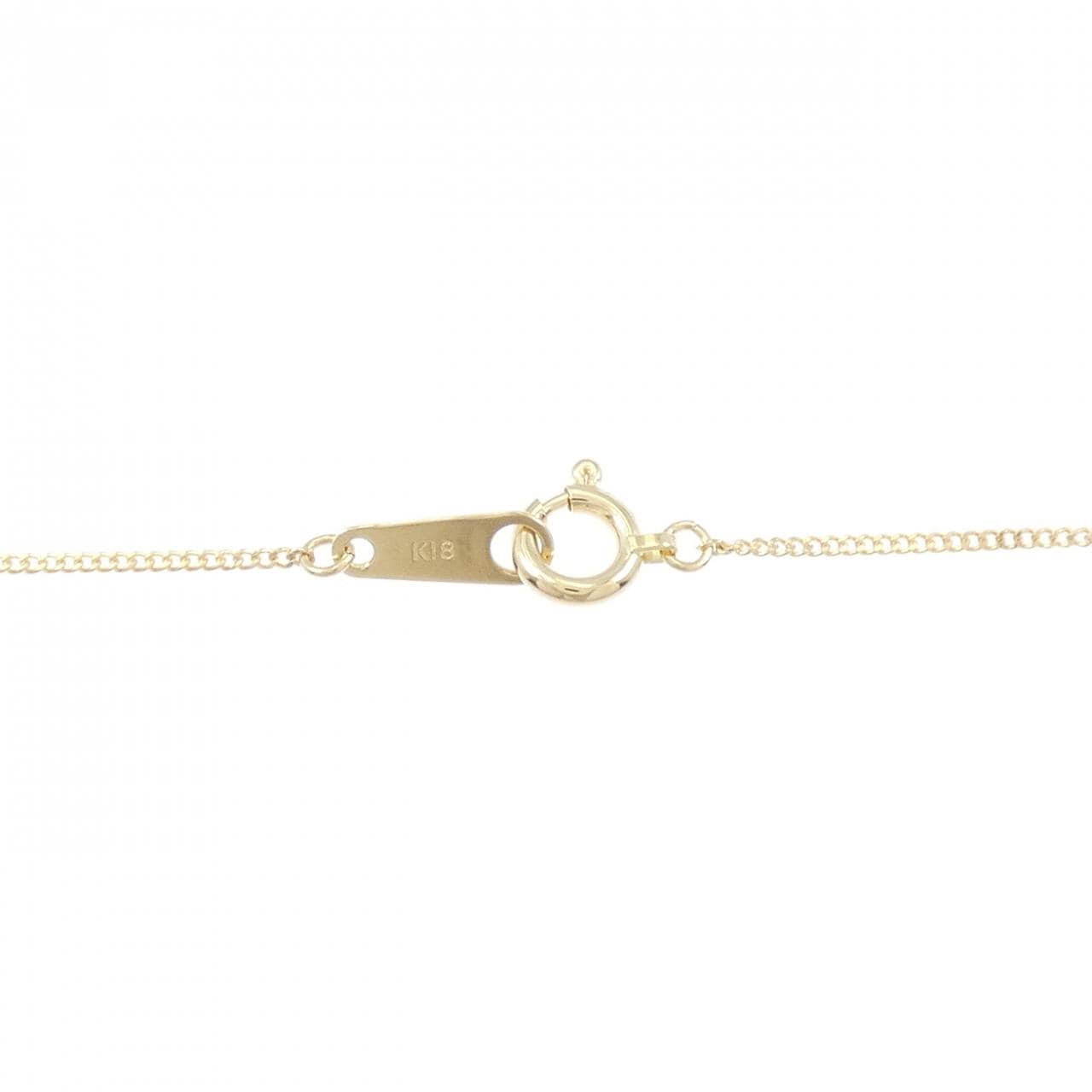 K18YG クロス ネックレス