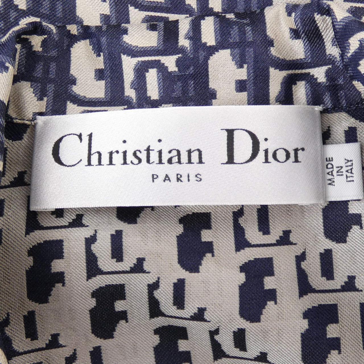 クリスチャンディオール CHRISTIAN DIOR DIOR CHEZ MOI/ディオールオブリーク 121V46A6608 S/Sシャツ