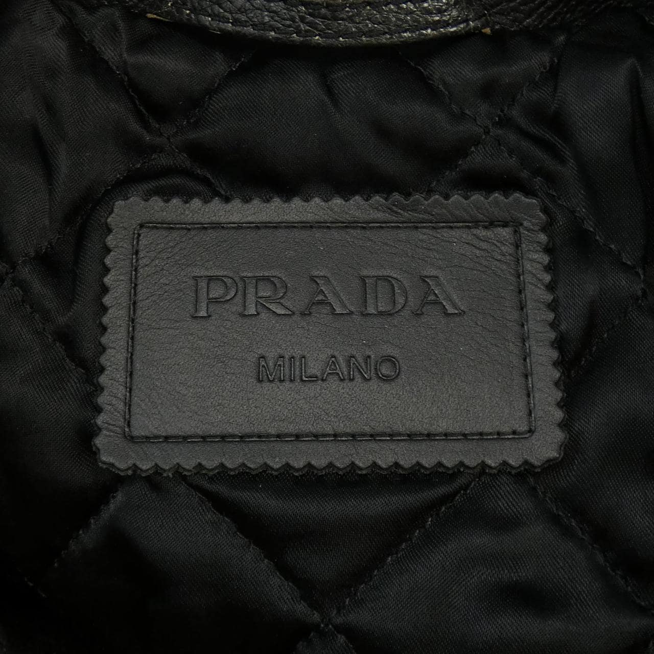 Prada PRADA皮革骑士夹克