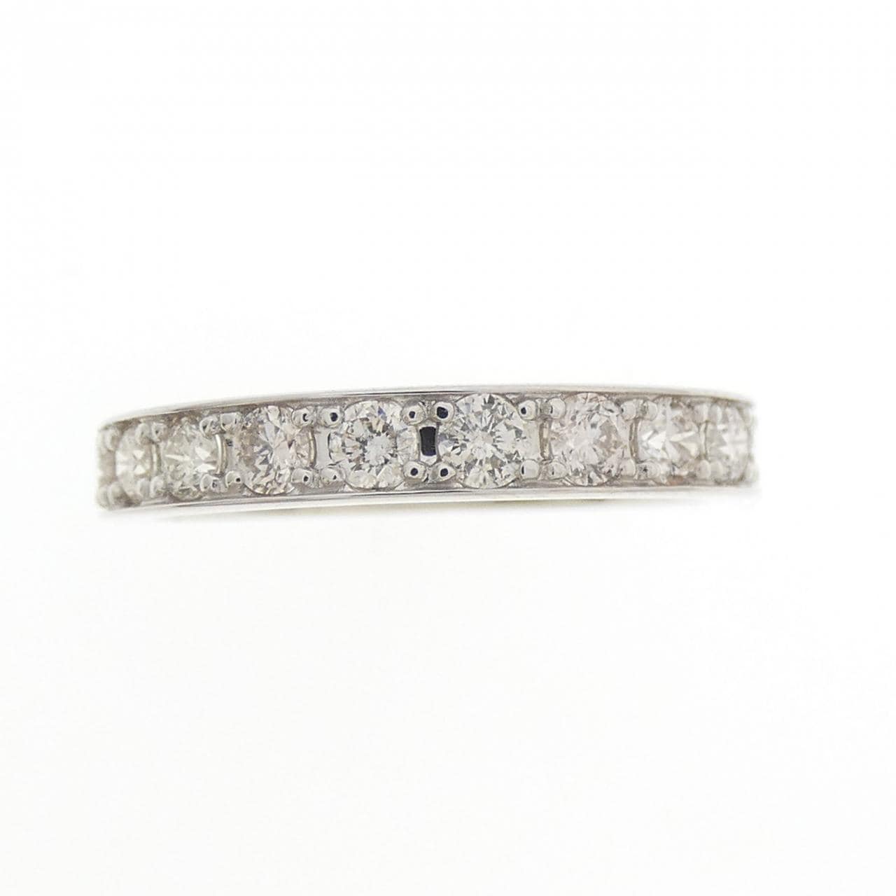 PT950 ハーフエタニティ ダイヤモンド リング 0.50CT