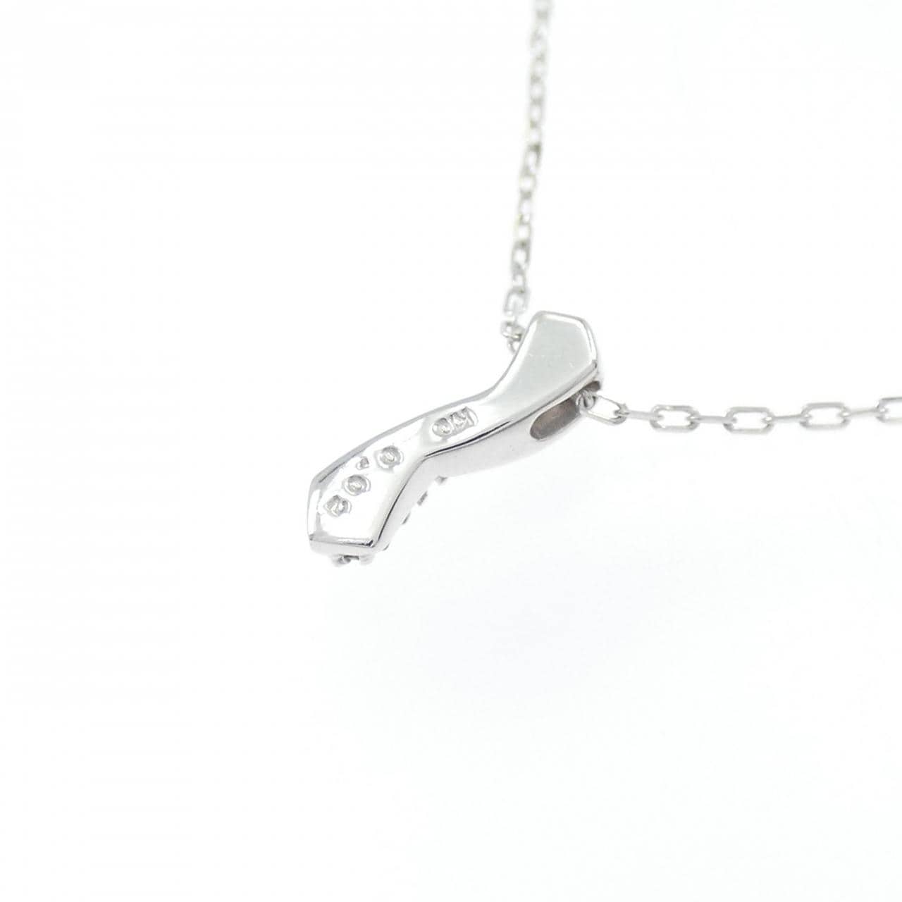 K10WG ダイヤモンド ネックレス 0.02CT