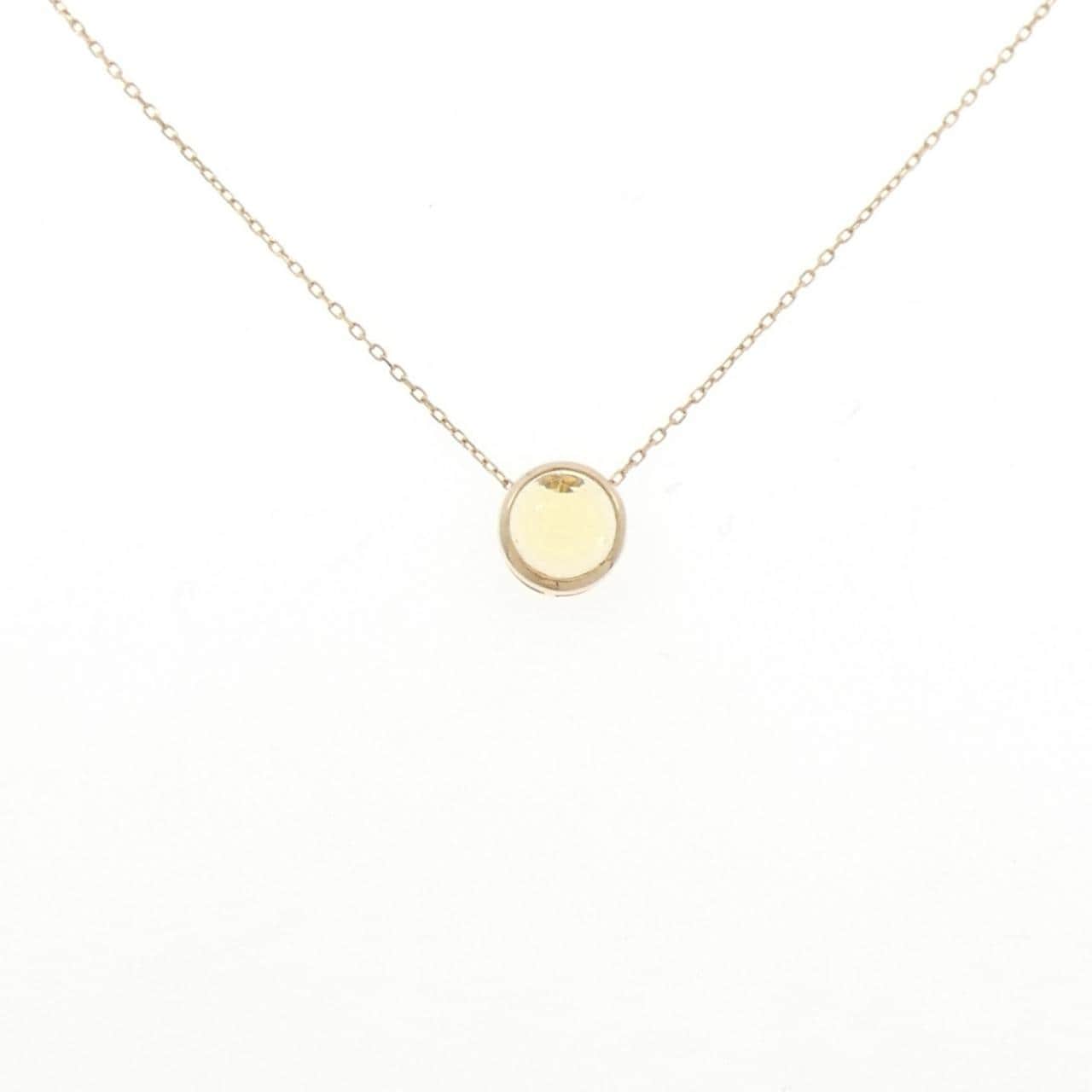 K10YG クオーツ ネックレス