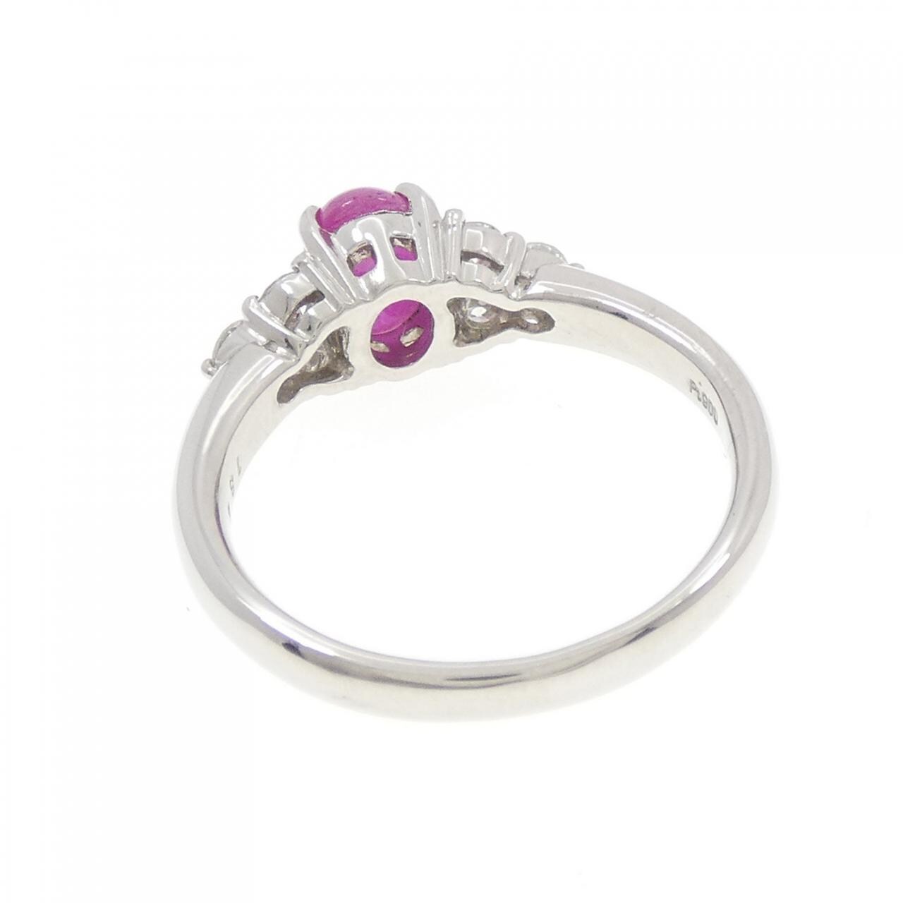 PT900 ルビー リング 1.34CT