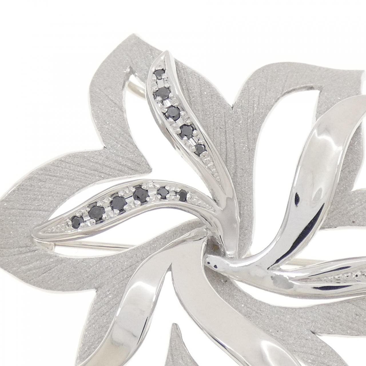 タムラシュンイチ ダイヤモンド ブローチ 0.16CT