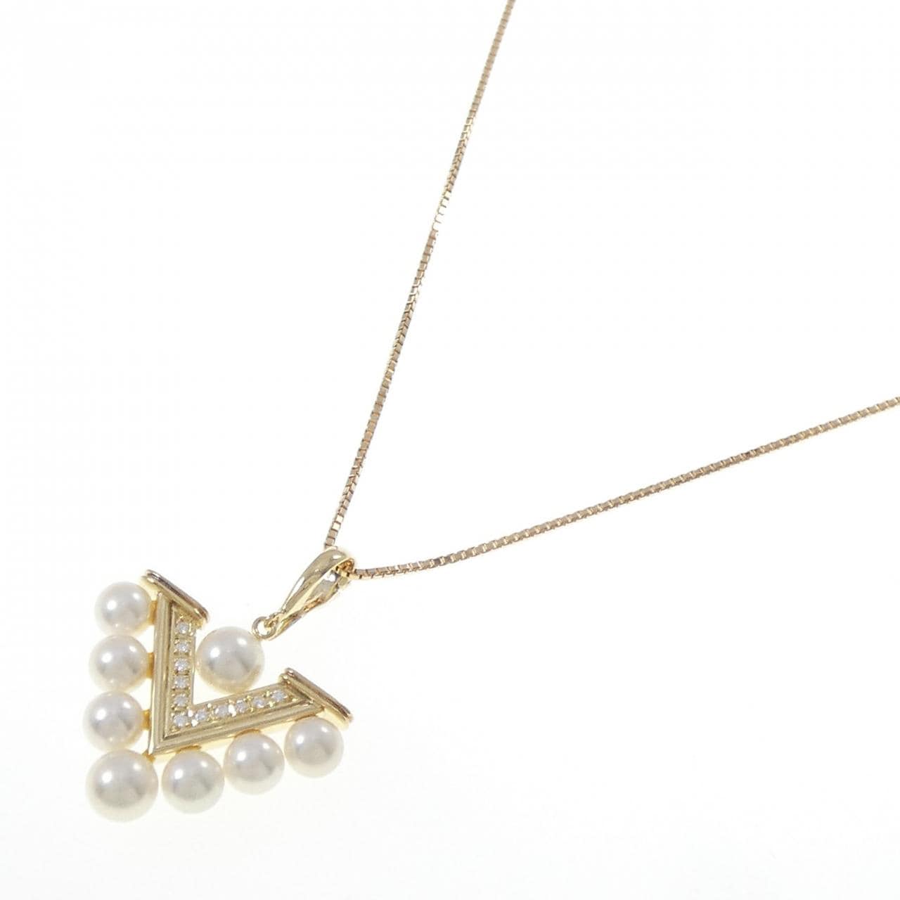 K18YG アコヤパール ネックレス