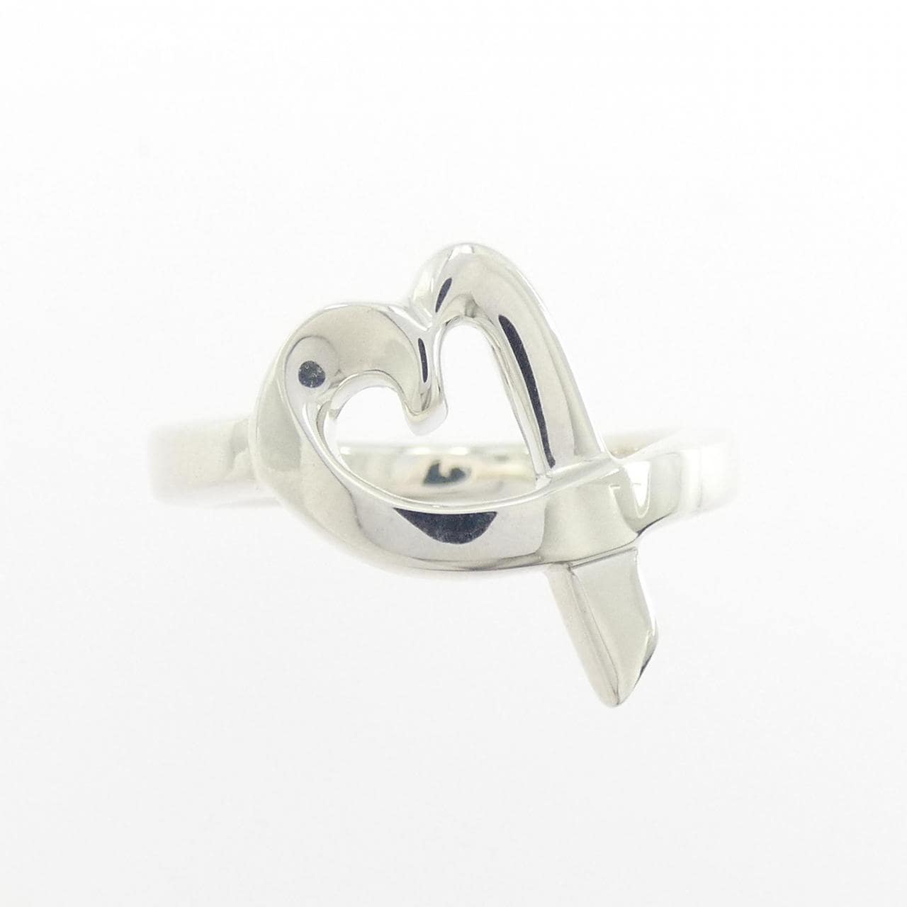 ティファニー ラビングハート リング