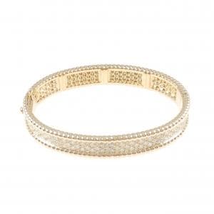 ヴァンクリーフ&アーペル ペルレ ダイヤモンド  ミディアム バングル