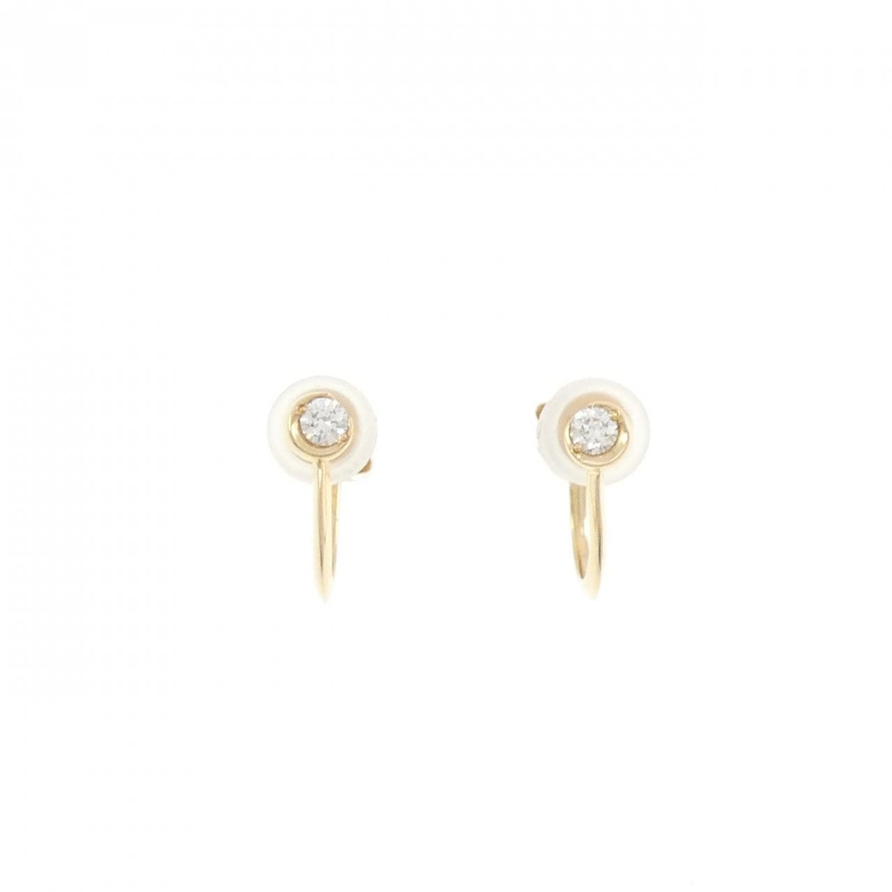 スタージュエリー ダイヤモンド イヤリング 0.08CT