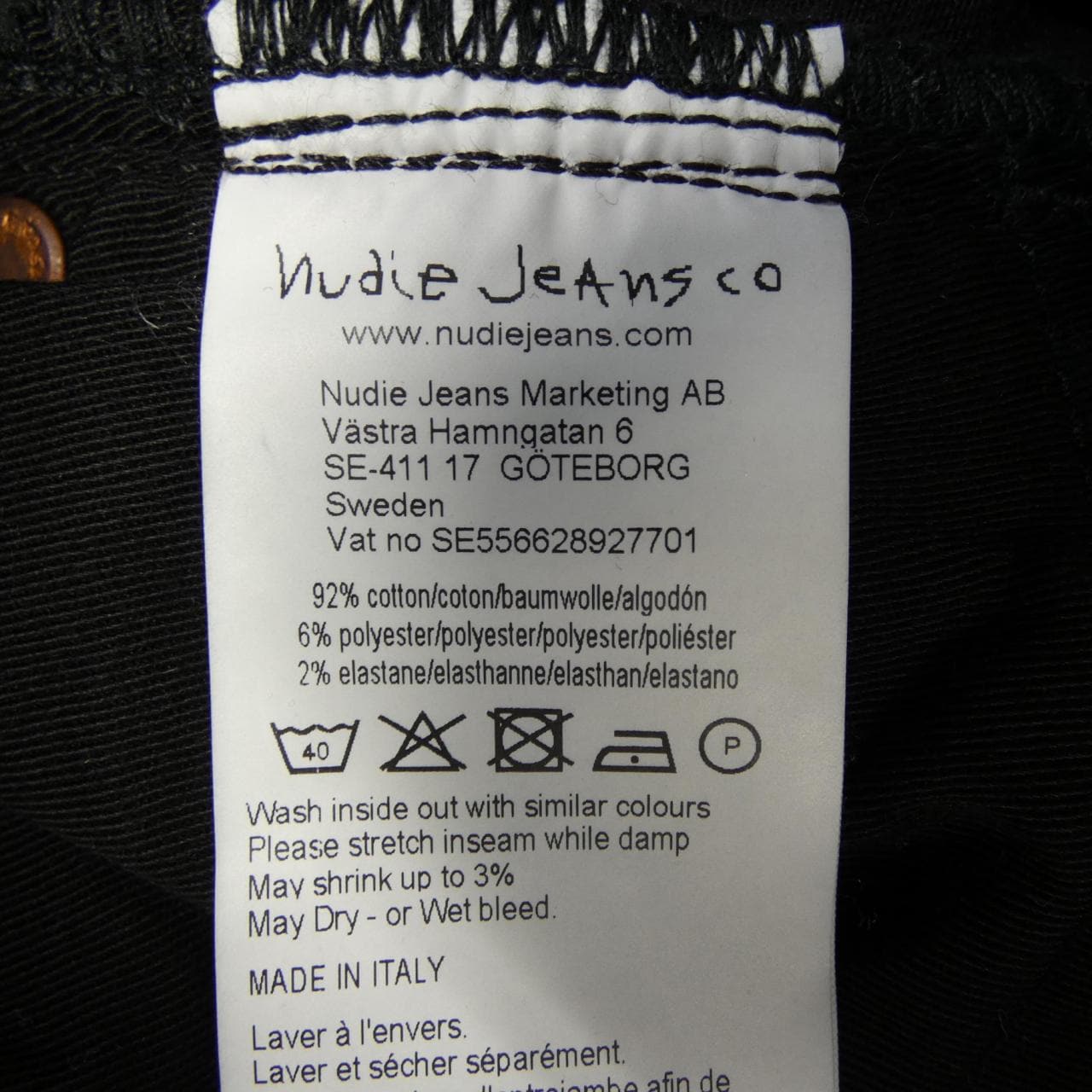 ヌーディージーンズ NUDIE JEANS ジーンズ