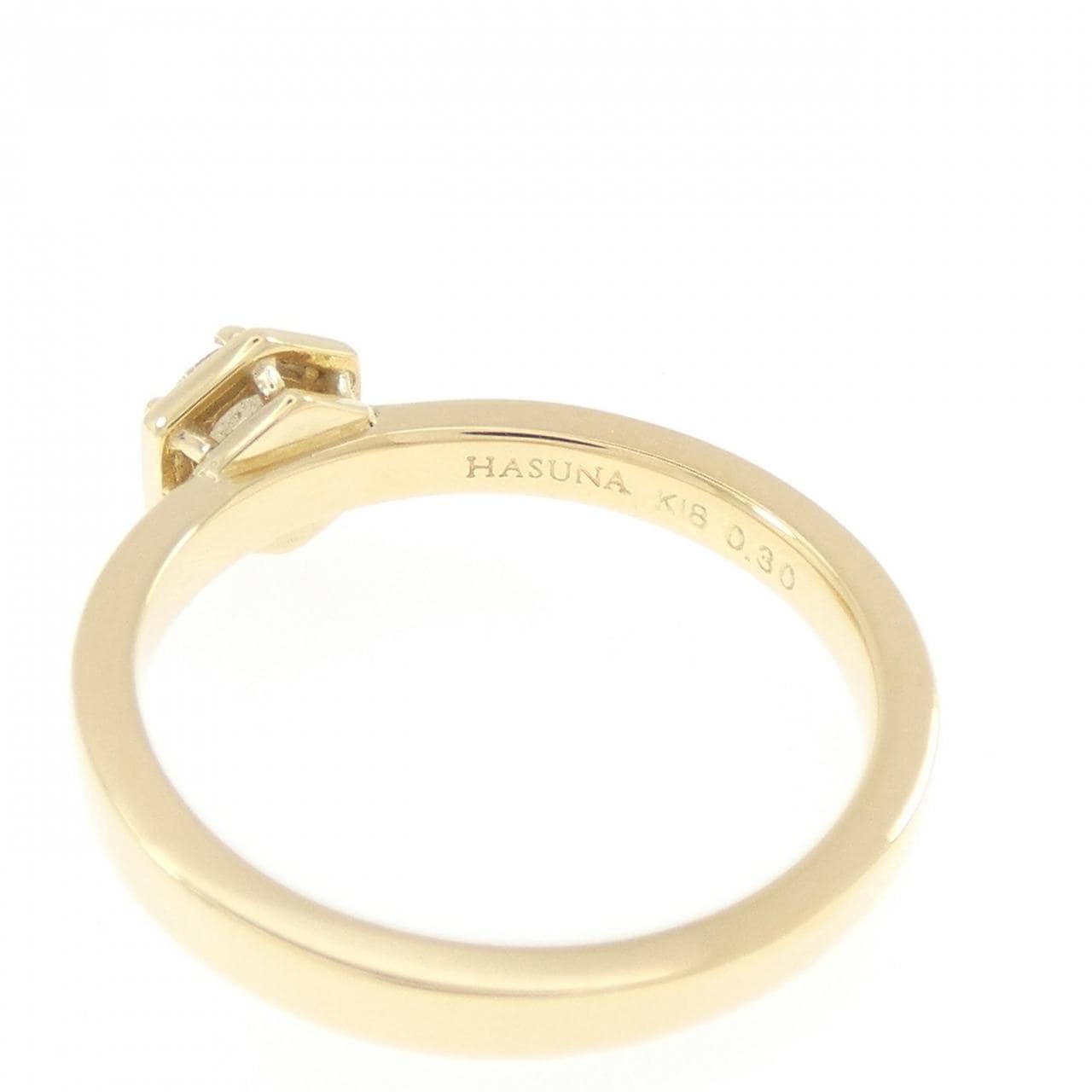 ハスナ ダイヤモンド リング 0.30CT E VS1 3EXT