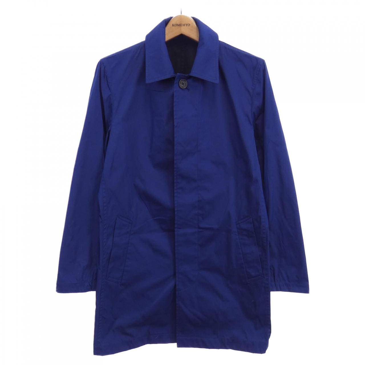 LANVIN on blue LANVIN en Bleu coat